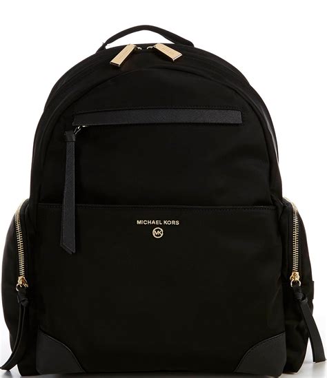 michael kors nylon backpacks|Michael Kors large backpack women.